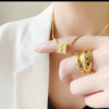 Statement Stainless Steel Necklace product photo 3 | Glossy.pk Pakistan