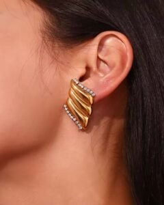 New Design Earring — Stainless Steel — jewellery from Glossy.pk, Pakistan