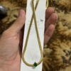 New Design Stainless Steel Necklace (Green/White/Pink) product photo 3 | Glossy.pk Pakistan