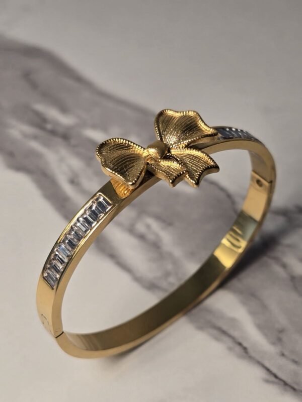 New-Design Bow Handcuff Bracelet product photo 2 | Glossy.pk Pakistan