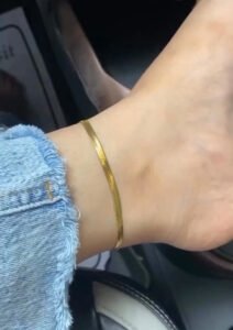 Stainless Steel Anklet (Chain) — jewellery from Glossy.pk, Pakistan