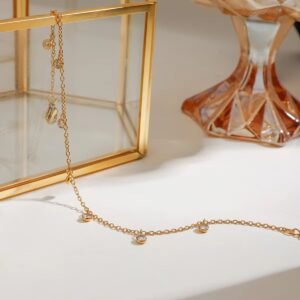 Zircon One-Stone Bracelet