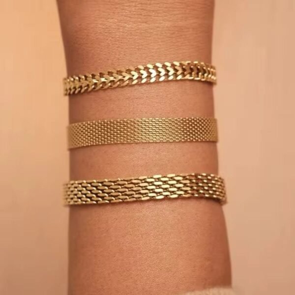 Bracelet Combo — Stainless Steel — jewellery from Glossy.pk, Pakistan