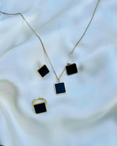 Stainless Steel Combo Set (Waterproof) — jewellery from Glossy.pk, Pakistan
