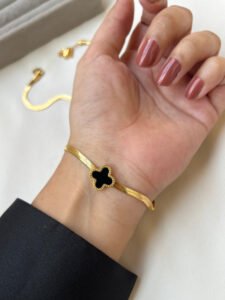 Clover Bracelet — Stainless Steel — jewellery from Glossy.pk, Pakistan