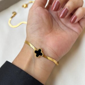 Clover Bracelet — Stainless Steel