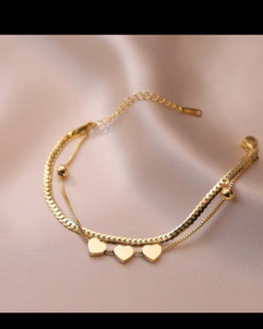 Heart Bracelet (Stainless Steel) product photo 3 | Glossy.pk Pakistan