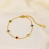 Multi Zarkoon Bracelet — Stainless Steel product photo 2 | Glossy.pk Pakistan
