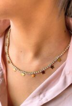 Stone star necklace - Image 2