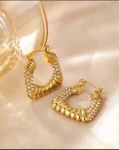 Stainless Steel Earrings product photo 2 | Glossy.pk Pakistan
