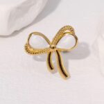 vintage Bow adjustable ring - Image 3