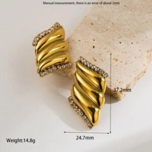 New Design Earring — Stainless Steel product photo 4 | Glossy.pk Pakistan