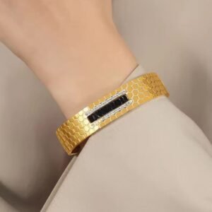 Handcuff Bracelet (Stainless Steel, Multiple Colours)