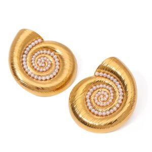 Seashell earrings