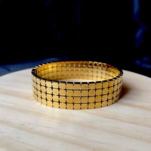 Stainless Steel Handcuff Bracelet