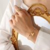 Heart Bracelet (Stainless Steel) — jewellery from Glossy.pk, Pakistan
