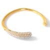 C-trending stainless-steel cuff (Multi, Pearl, Golden) product photo 2 | Glossy.pk Pakistan