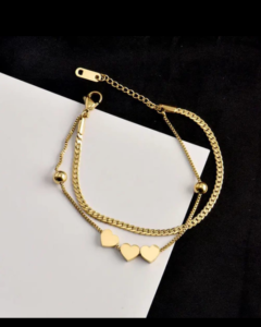 Heart Bracelet (Stainless Steel) product photo 2 | Glossy.pk Pakistan