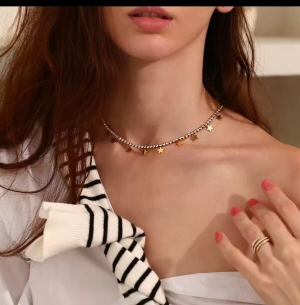 Stone Star Necklace product photo 3 | Glossy.pk Pakistan