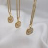 Flower Necklace — Tarnish-Free Stainless Steel product photo 3 | Glossy.pk Pakistan
