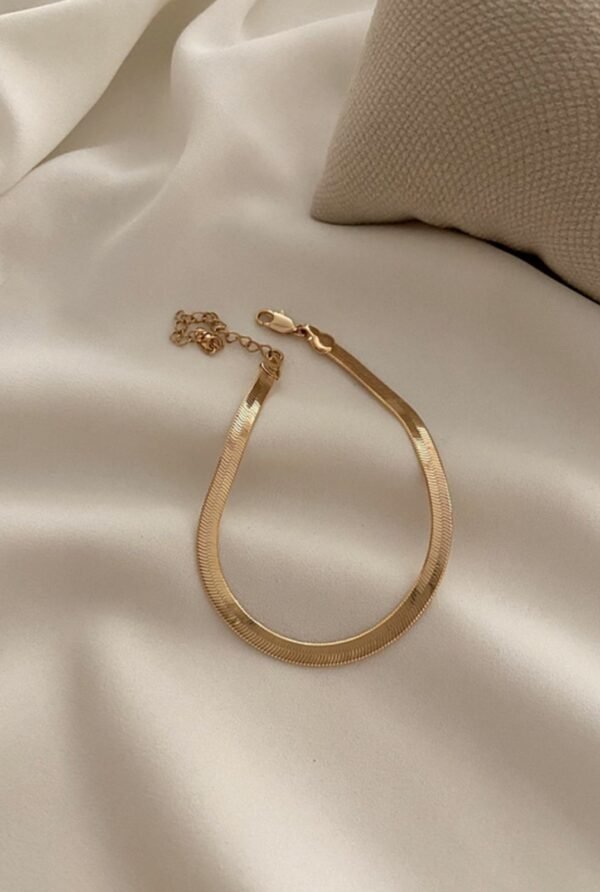 Snake Chain Bracelet — Stainless Steel product photo 2 | Glossy.pk Pakistan