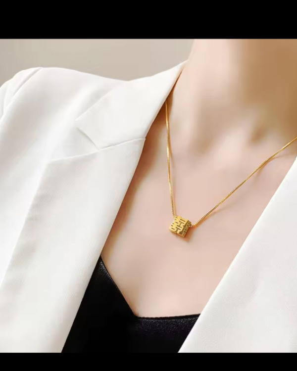 Statement Stainless Steel Necklace — jewellery from Glossy.pk, Pakistan