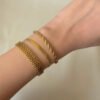 3-piece bracelet combo - waterproof stainless steel product photo 2 | Glossy.pk Pakistan