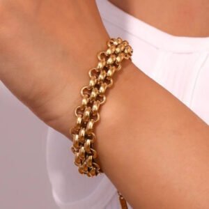 Hip Hop Stainless Steel Bracelet (Waterproof)