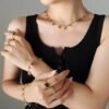 Multi-Stone Chunky Necklace — jewellery from Glossy.pk, Pakistan
