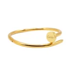 Plain gold plated Nail Cartier - Image 3
