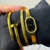 3-Piece Hand Cuff & Bracelet Combo (Stainless Steel) product photo 4 | Glossy.pk Pakistan