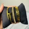 3-Piece Hand Cuff & Bracelet Combo — Style 3 product photo 2 | Glossy.pk Pakistan