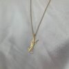 Monogram‑Style Pendant (logo‑inspired) — jewellery from Glossy.pk, Pakistan