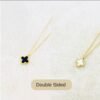 Clover double-sided necklace product photo 2 | Glossy.pk Pakistan