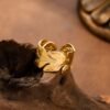 Chunky Leafy Adjustable Ring product photo 2 | Glossy.pk Pakistan