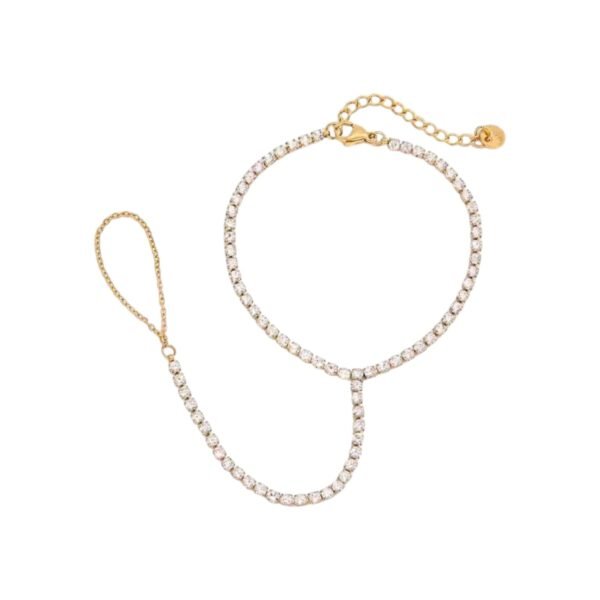 Trending Hand Chain — Stainless Steel product photo 2 | Glossy.pk Pakistan