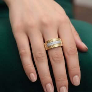 Chunky Stone Adjustable Ring — Design 7