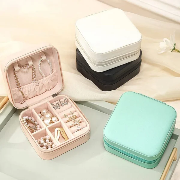 Mini jewellery organiser - Beige product photo 3 | Glossy.pk Pakistan