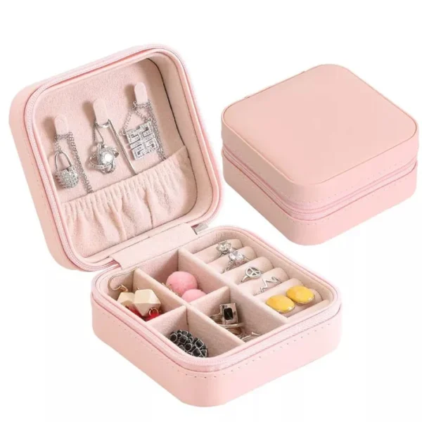 Mini jewellery organiser - Pink — jewellery from Glossy.pk, Pakistan