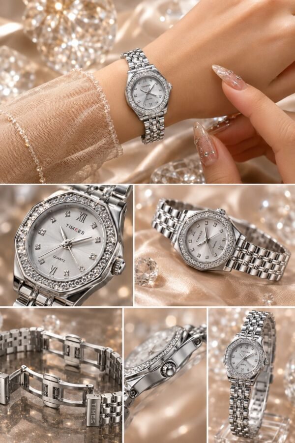 Ladies Gemstones Watch anti-tarnish jewellery from Glossy.pk, Lahore