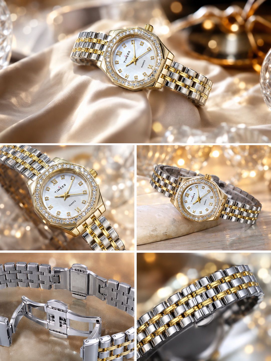 1d2a69e9-ddeb-40f7-af4b-37ab79f97256 Ladies Gemstones Watch - Image 1