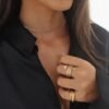 3-Layer Safety Pin Ring — Stainless Steel product photo 2 | Glossy.pk Pakistan