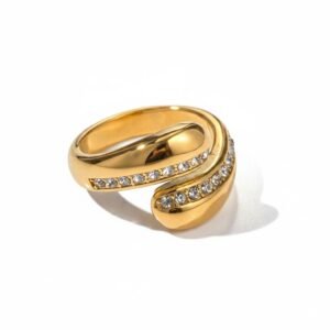 Adjustable Single-Stone Ring product photo 3 | Glossy.pk Pakistan