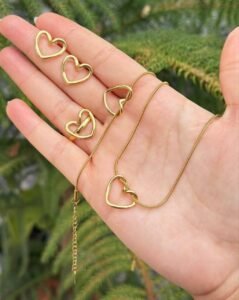 Heart Set Combo — jewellery from Glossy.pk, Pakistan