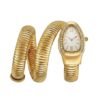 BVLGARI Snake Watch-White Dial Gold Chain anti-tarnish jewellery from Glossy.pk, Lahore