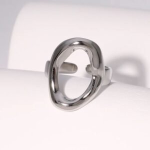 Chunky Ring — Stainless Steel Statement