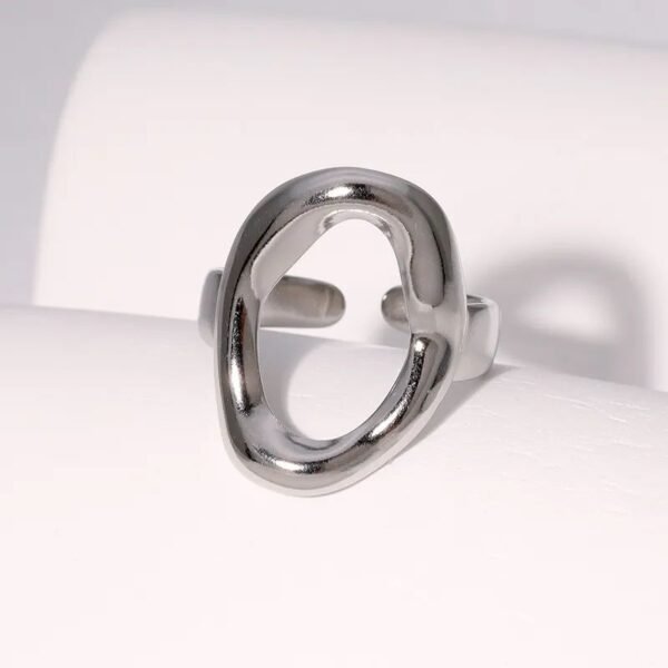 Chunky Ring — Stainless Steel Statement — jewellery from Glossy.pk, Pakistan