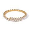 Luxury Diamond Handcuff anti-tarnish jewellery from Glossy.pk, Lahore