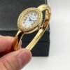 Bomei Bangle Watch-Zircon Stones anti-tarnish jewellery from Glossy.pk, Lahore