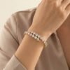 Gold-Plated Handcuff Bracelet (Standard Size) product photo 4 | Glossy.pk Pakistan